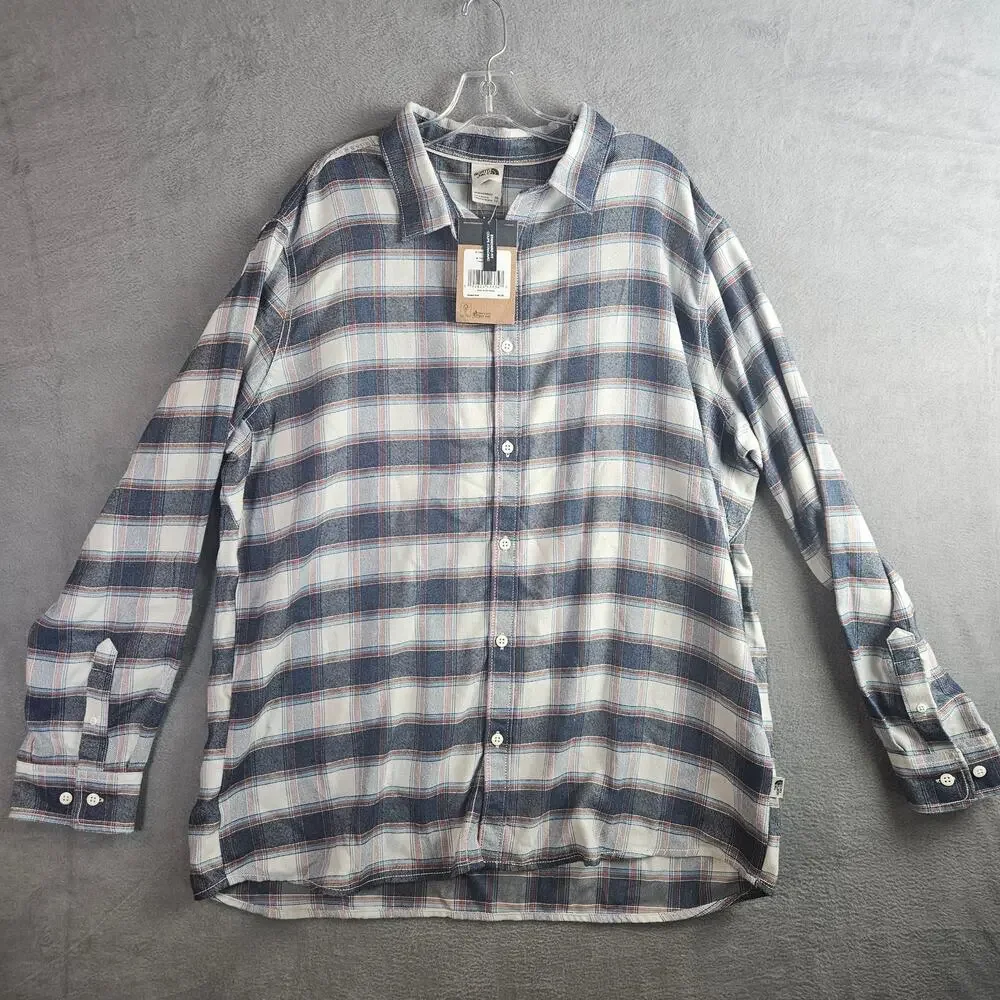 The North Face Men's Plaid‎ Shirt Size XXL Hiking Outdoors